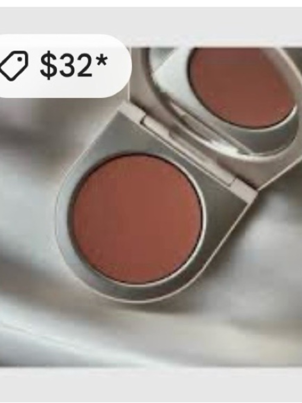 Rose Inc Cream Blush in Warm Terracotta Brown